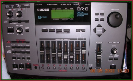 Boss BR-8 includes a full 50 selection Metronome